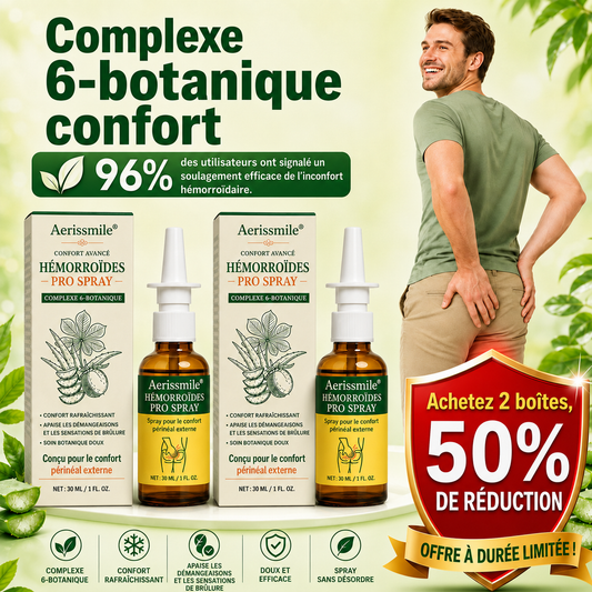 Aerissmile® Confort Avancé Spray Pro Hémorroïdaire