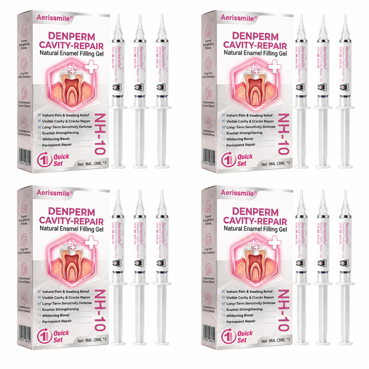 🇺🇸Aerissmile® DenPerm Cavity-Repair Natural Enamel Filling Gel