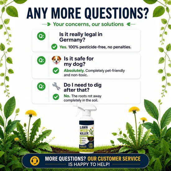 🌱 [Easy and stress-free weeding in the garden] Herbicide for domestic use