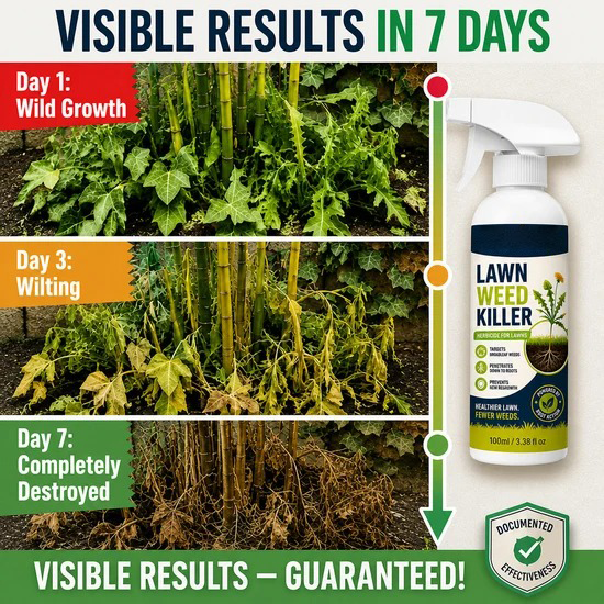 🌱 [Easy and stress-free weeding in the garden] Herbicide for domestic use