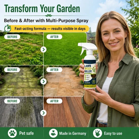🌱 [Easy and stress-free weeding in the garden] Herbicide for domestic use