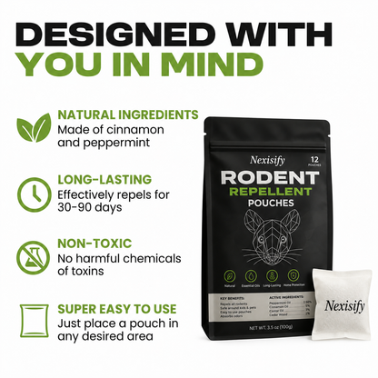 🐭Place These Pouches Around Your Garden - And Watch The Groundhogs Disappear. Permanently.