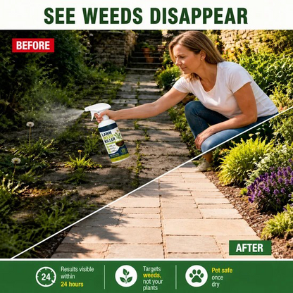 🌱 [Easy and stress-free weeding in the garden] Herbicide for domestic use