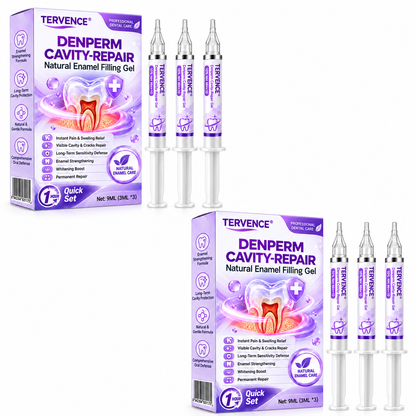 TERVENCE® DenPerm Cavity-Repair Natural Enamel Filling Gel