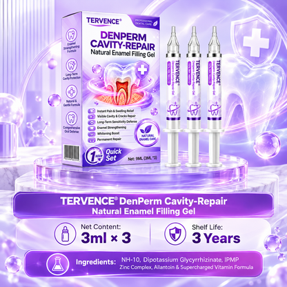 TERVENCE® DenPerm Cavity-Repair Natural Enamel Filling Gel