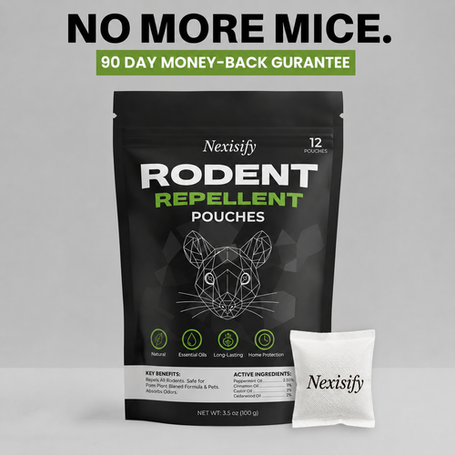 🐭Place These Pouches Around Your Garden - And Watch The Groundhogs Disappear. Permanently.