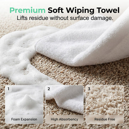 ⏳Time-Limited Special⏰Waterless Carpet Cleaning Foam – Instant stain lift, no wet mess. Advanced micro‑foam penetrates deep – just foam & wipe! 🏠💨